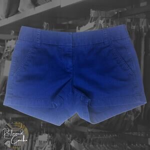 J.Crew Blue Chino Shorts - Size 0